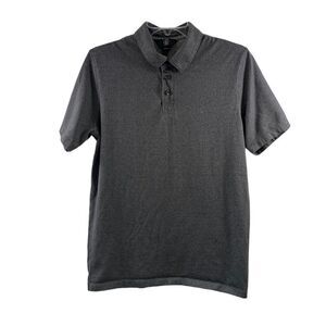 Volcom Gray Short Sleeve Polo Tee Size M